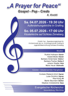 Sommerkonzert Kirchenchor 2026