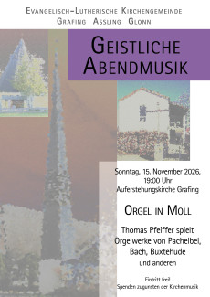 Geistliche Abendmusik November 2026