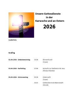 Ostern 2026